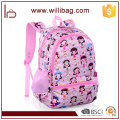 2016 mignon école fantaisie sac filles dessin animé photo de sac d&#39;école